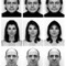Left-right Faces 4<br/>Volker - Petra - Allen<br/>Inkjetprint, 90 x 70, Edition of 7, 2009