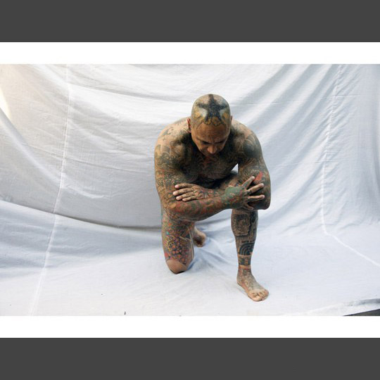 Tepito Portraits 'El hombre más tatuado del mundo'<br/>Digital Photography, Edition of 10, 90 x 70, 2011